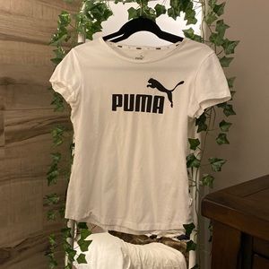 Athletic Cotton Puma T-Shirt, Ladies small, great condition